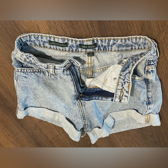 Women’s Wild Fable High Rise Jean Shorts 25R - Picture 7 of 9